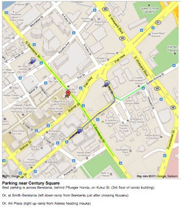 Parking Near Century Square